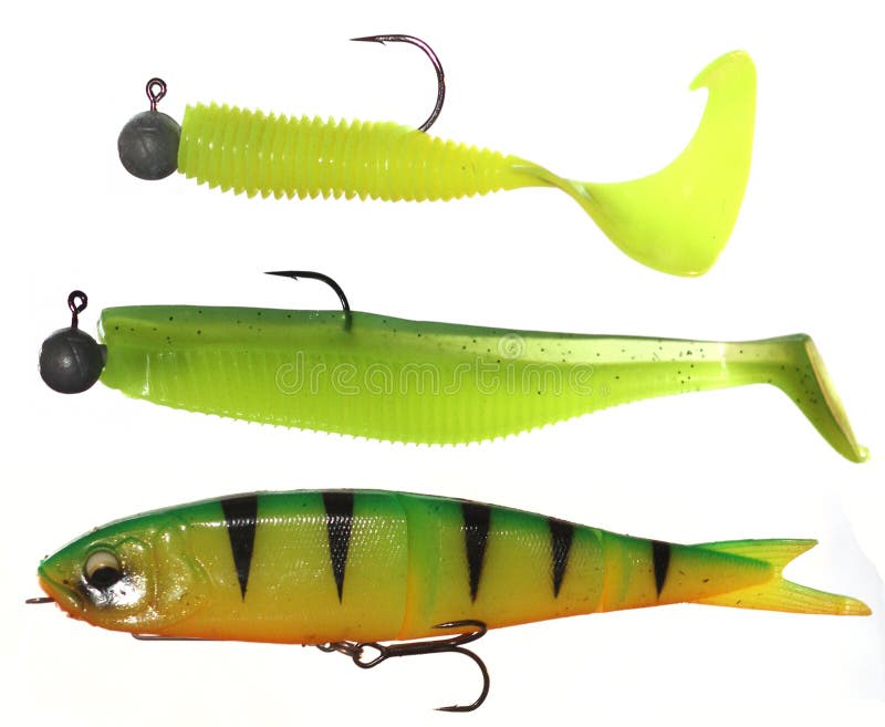 Fishing lures stock photo. Image of perch, lure, pike 45786544