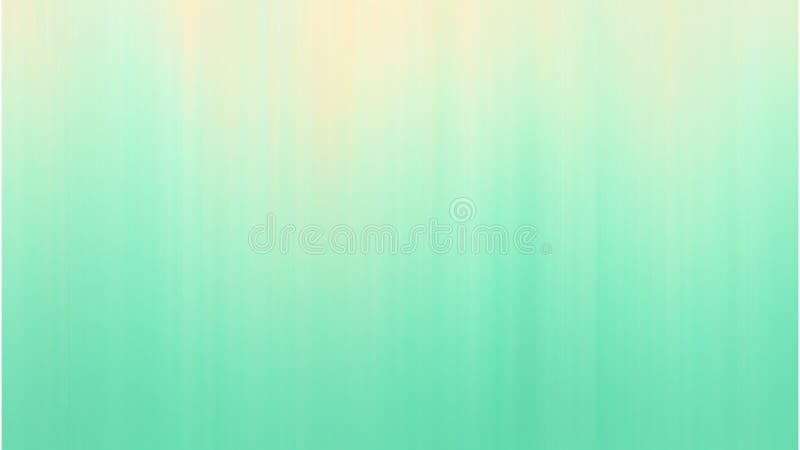 Soft Mint Green And Yellow Vertical Gradient Background Abstract Blur stock illustration