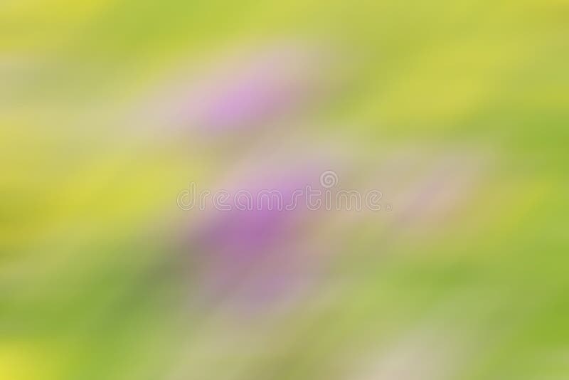 Soft Pastel Background In Yellow, Green And Purple Stock Photo Image
