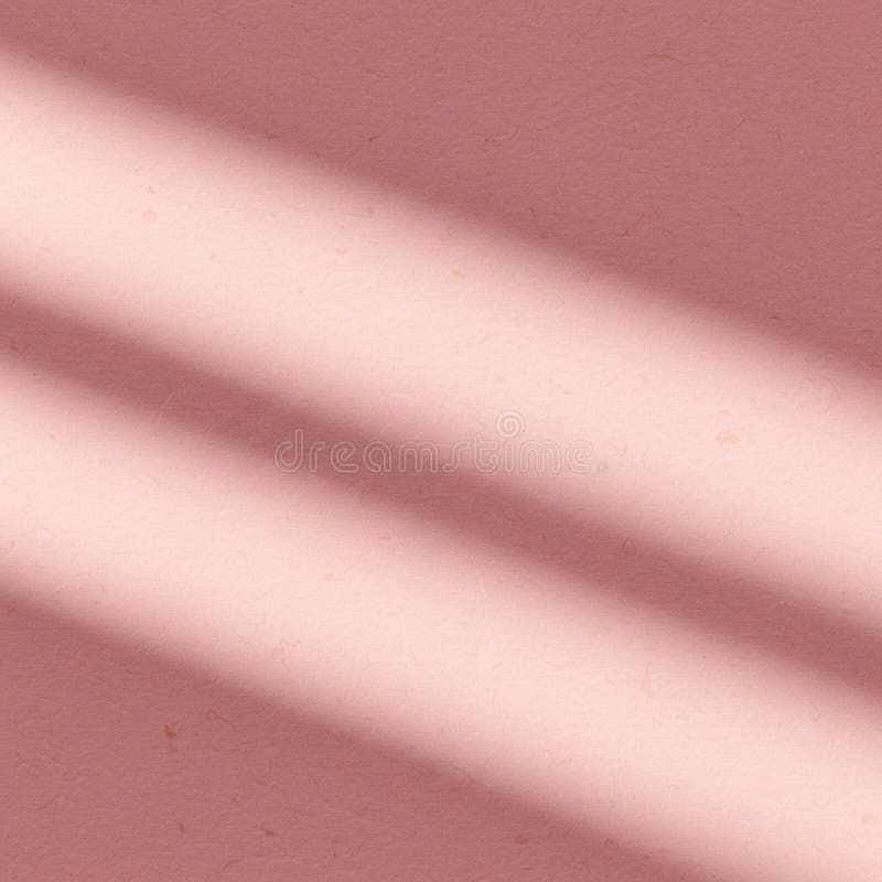 Soft pink textured background with three diagonal light shadows cast across it. The royalty free illustration