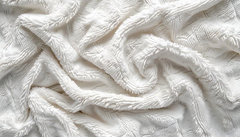 Soft terry towel as background. Space for design royalty free stock photography