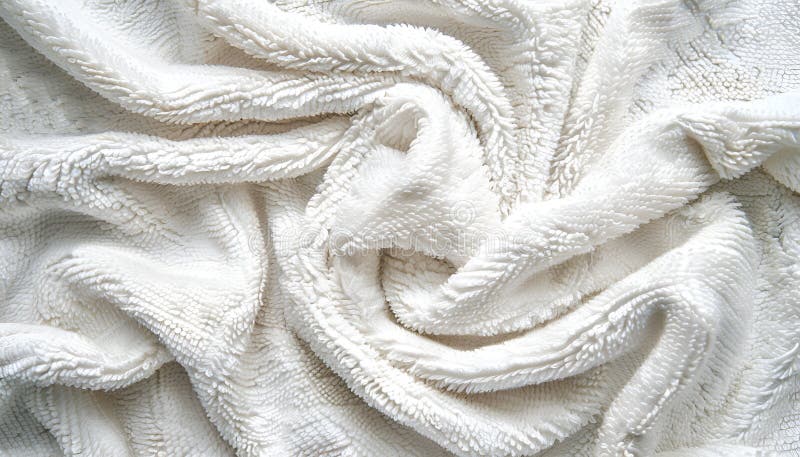 Soft terry towel as background. Space for design royalty free stock photography