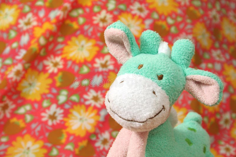 Soft toy giraffe