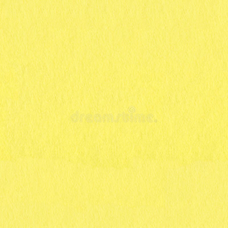 Soft Yellow Felt Texture for Design. Seamless Square Background, Stock