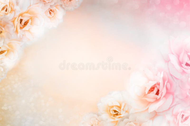 Fresh roses border Stock Photo by ©Anna_Om 8601433