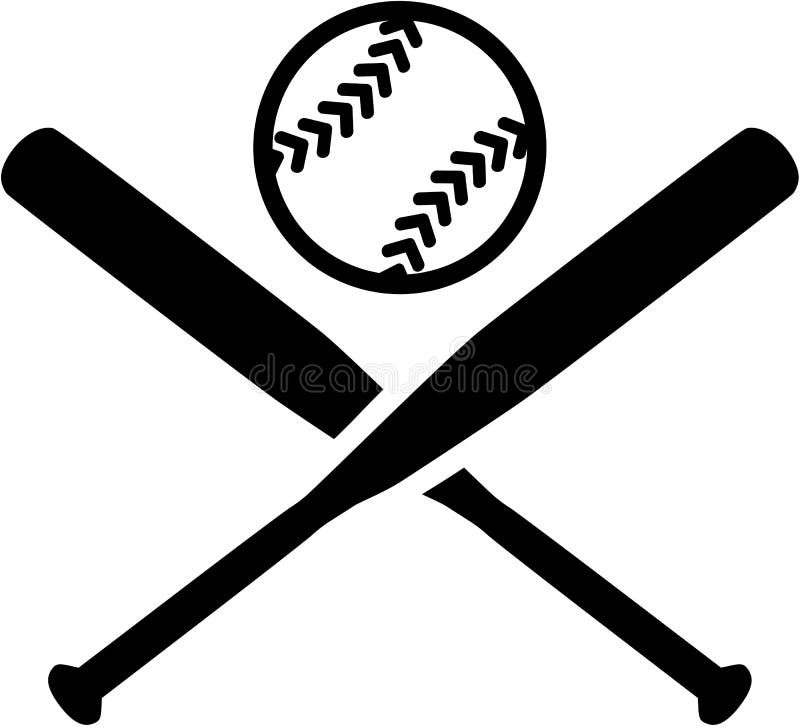 softball bat clipart