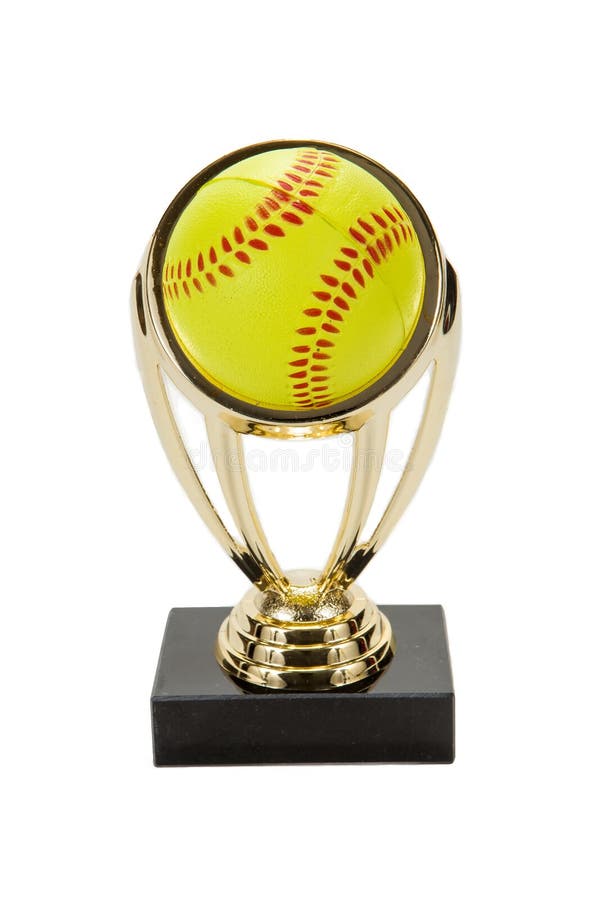 Softball Trophy royalty free stock photos Softball Trophy royalty free stock photos