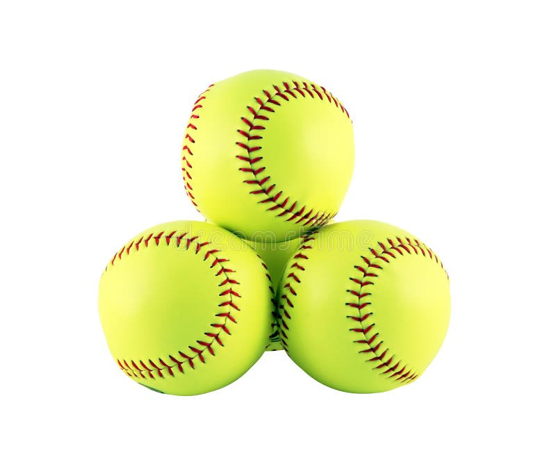 Softballs stock photo. Image of base, coed, catcher, catching - 3333548