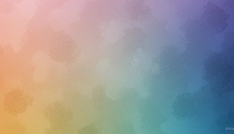 A softly blended gradient background features a spectrum of pastel colors generated vector illustration