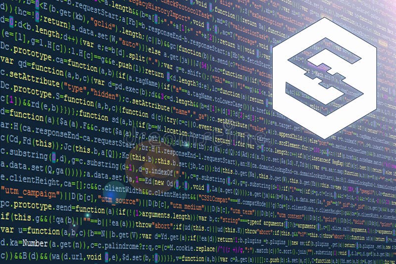 Software developer program code abstract computer program code lines of code javascript css and html hacking coding concept रॉयल्टी-फ्री इलस्ट्रेशन