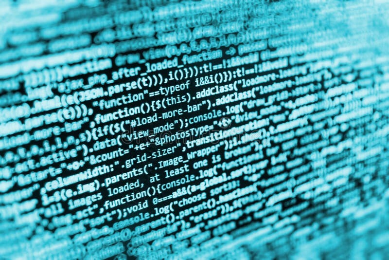 Programming code abstract screen software developer. Computer script. Java script programming language code software development stock images, royalty-free photos and pictures