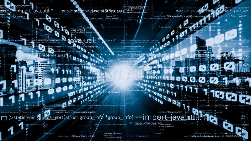 Software development, application programming code and tacit computer coding. Concept of smart digital transformation and technology disruption that changes global trends in new information era. Programming coding script java stock images, royalty-free photos and pictures