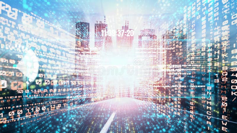Software development, application programming code and tacit computer coding. Concept of smart digital transformation and technology disruption that changes global trends in new information era. Javascript programming code video