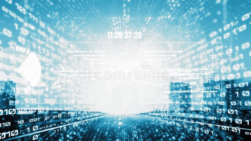 Software development, application programming code and tacit computer coding royalty free illustration