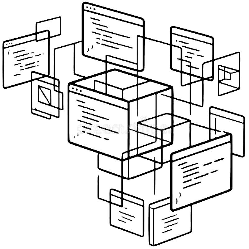 Software development code programming technology system development data network interface software development code programming