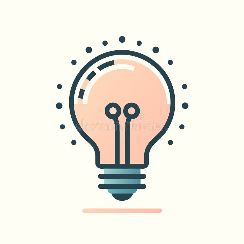 Software development courses filled colorful logo royalty free illustration