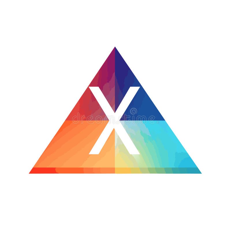 Software development enterprise filled gradient initial logo idea vector illustration