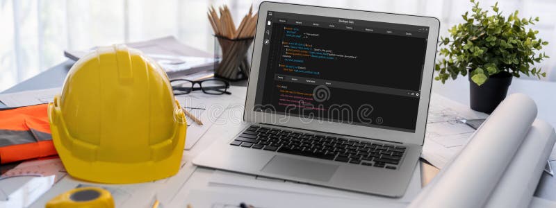 Software development programming on computer screen for brisk application. And program coding. Coding program code stock images, royalty-free photos and pictures