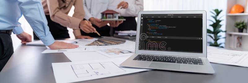 Software development programming on computer screen for brisk application. And program coding. Coding program code stock images, royalty-free photos and pictures