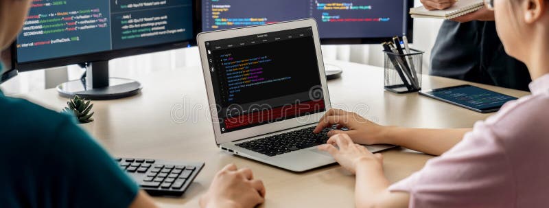Software development programming on computer screen for brisk application. And program coding. Coding software development programming program code stock images, royalty-free photos and pictures