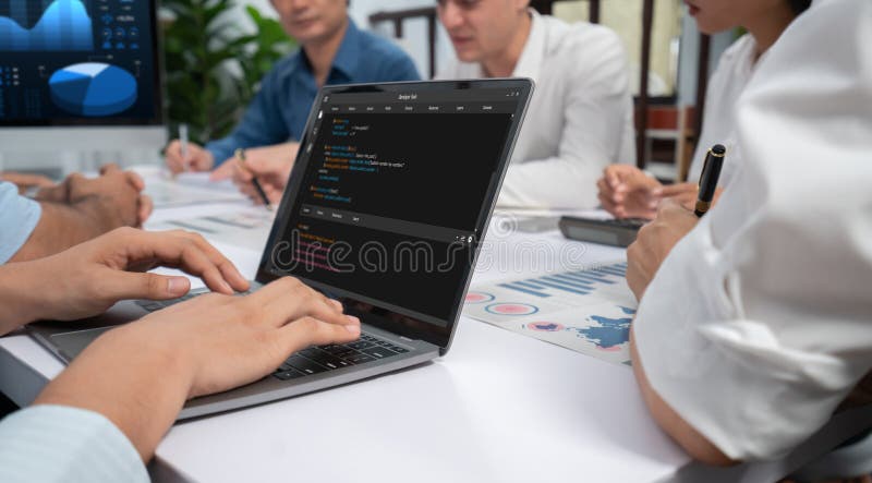 Software development programming on computer screen for brisk application. And program coding. Coding software development programming program code stock images, royalty-free photos and pictures
