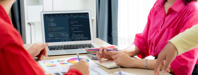 Software development programming on computer screen for brisk application. And program coding. Coding program code stock images, royalty-free photos and pictures
