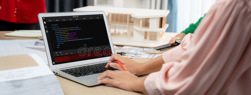 Software development programming on computer screen for brisk application. And program coding. Coding program code stock images, royalty-free photos and pictures