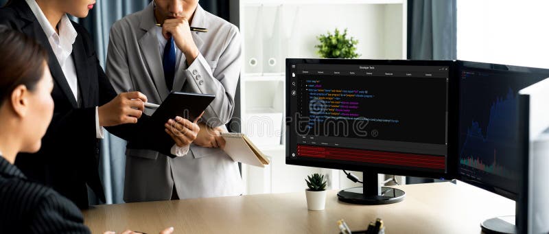Software development programming on computer screen for brisk application. And program coding. Coding software development programming program code stock images, royalty-free photos and pictures