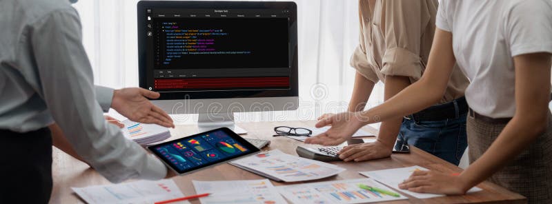 Software development programming on computer screen for brisk application. And program coding. Coding software development programming program code stock images, royalty-free photos and pictures