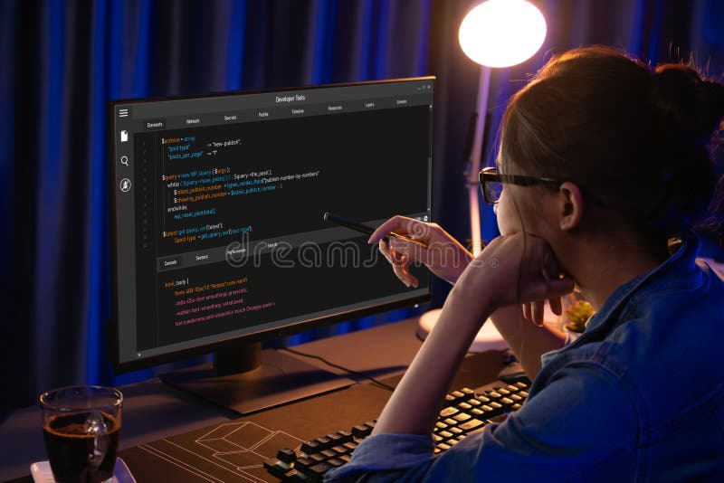 Software development programming on computer screen for brisk application. And program coding. Coding software development programming program code stock images, royalty-free photos and pictures