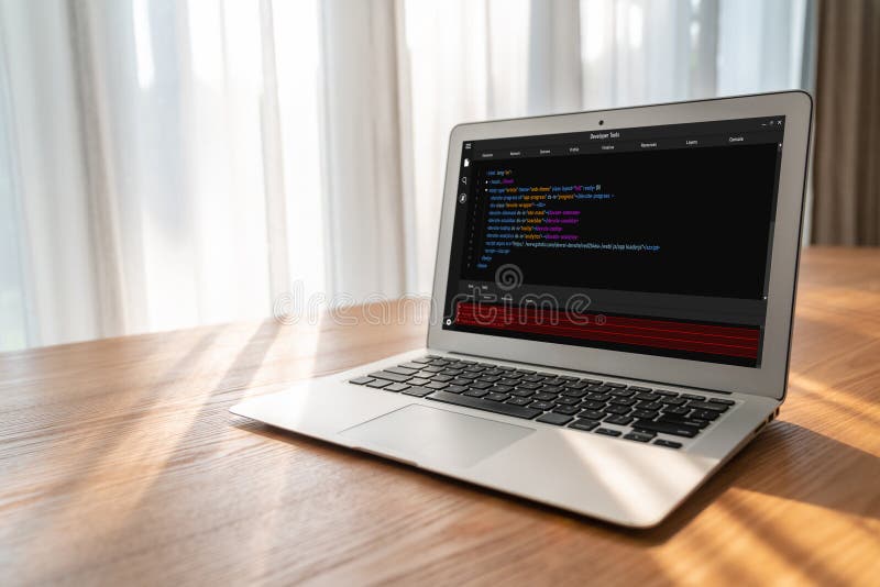 Software development programming on computer screen for modish application. And program coding. Coding program code stock images, royalty-free photos and pictures