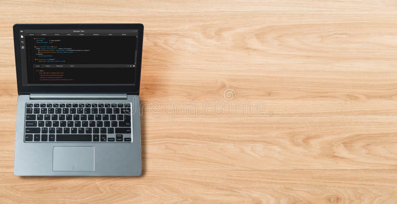 Software development programming on computer screen for modish application. And program coding. Coding software development programming program code stock images, royalty-free photos and pictures