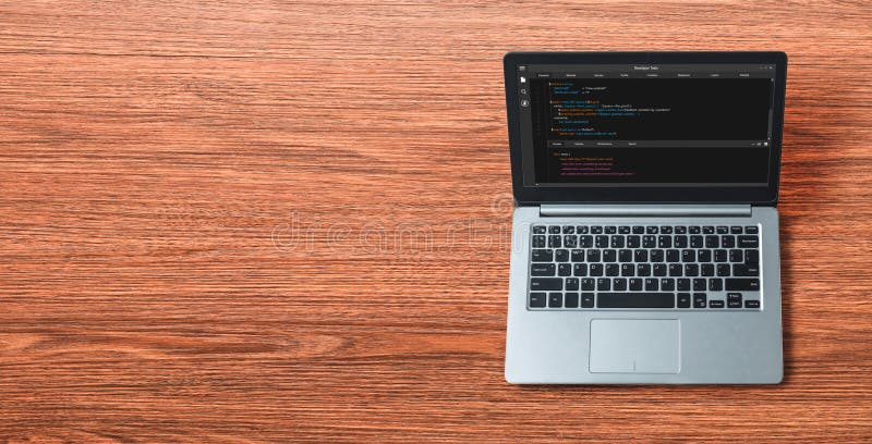 Software development programming on computer screen for modish application. And program coding. Coding software development programming program code stock images, royalty-free photos and pictures