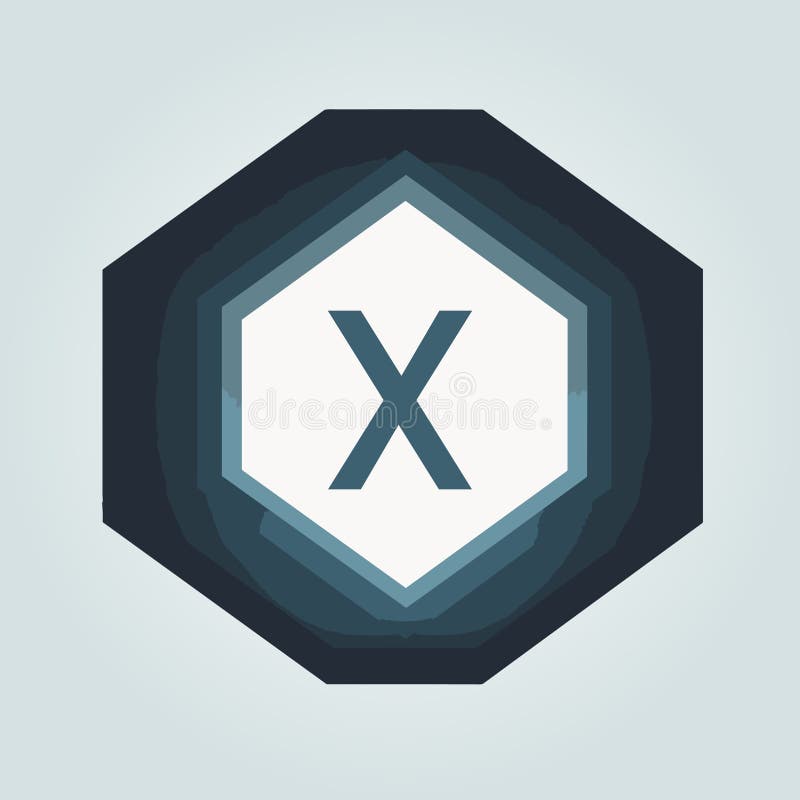 Software development startup filled gradient initial logo idea stock illustration