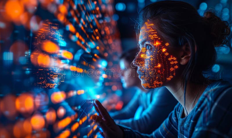 Software Development Team Programming Global Data Exchange Cloud ...