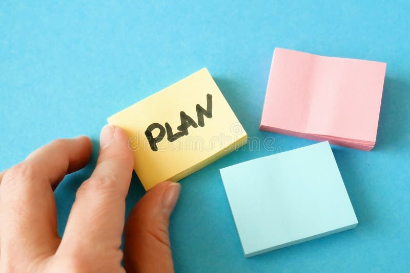 Software scrum agile board with paper task royalty free stock image