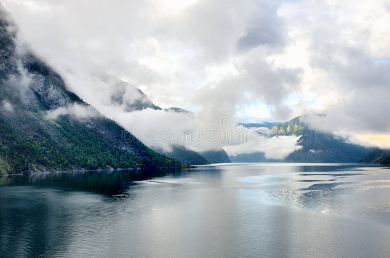 Sognefjorden on way to Flam in Fjords. Sognefjorden on way to Flam in Fjords