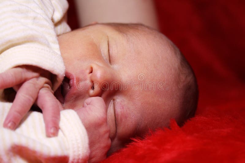 Madre Con Il Piccolo Bambino Della Santa Immagine Stock Immagine di