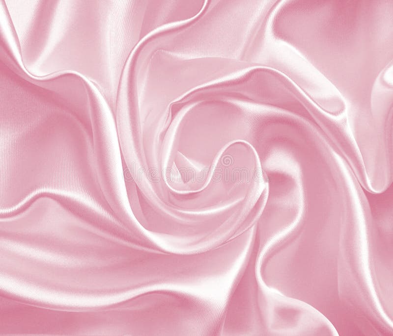 Soie ou satin rose élégante lisse comme fond de mariage images libres de droits Soie ou satin rose élégante lisse comme fond de mariage images libres de droits