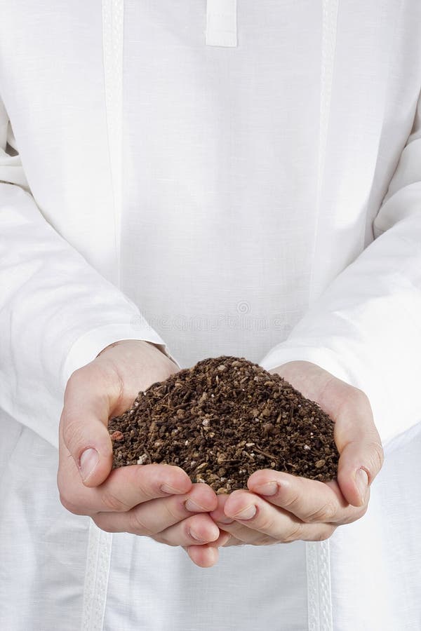 Soil in Hands