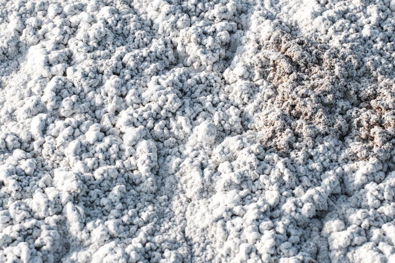 Salt in the Soil and Cracks Stock Photo Image of effect, broken