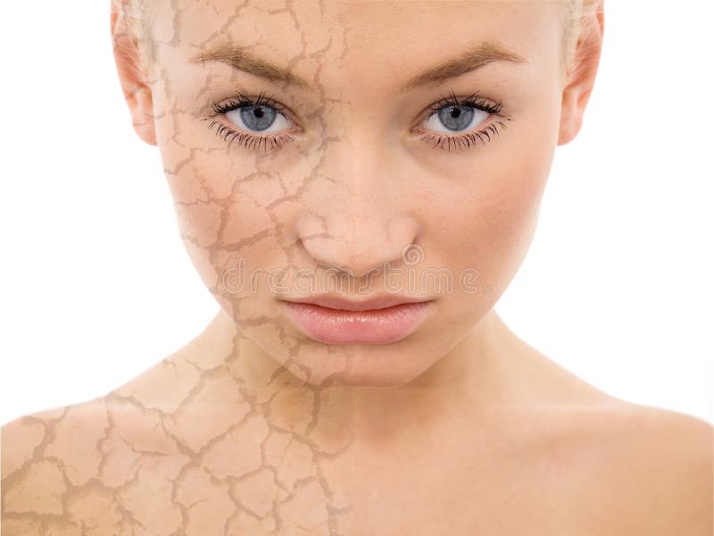 Soin de visage photo libre de droits Soin de visage photo libre de droits