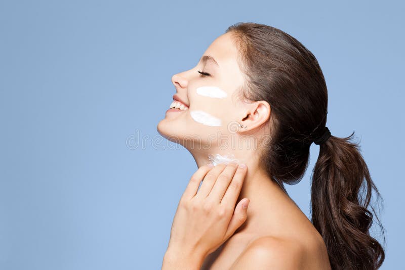 Soins de la peau. images libres de droits Soins de la peau. images libres de droits