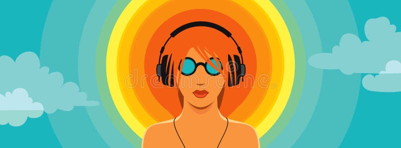 Sol do vinil ilustração royalty free Sol do vinil ilustração royalty free