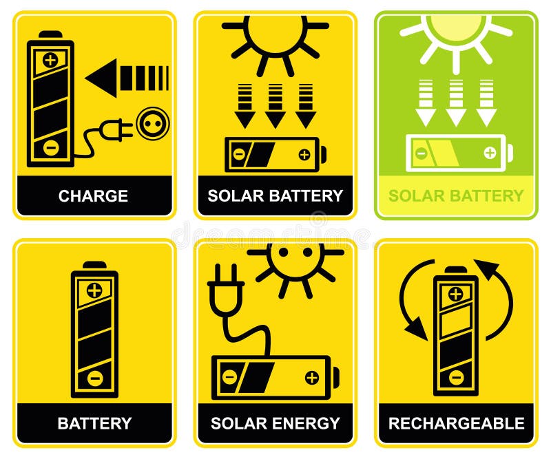Solar battery, charge, recharge