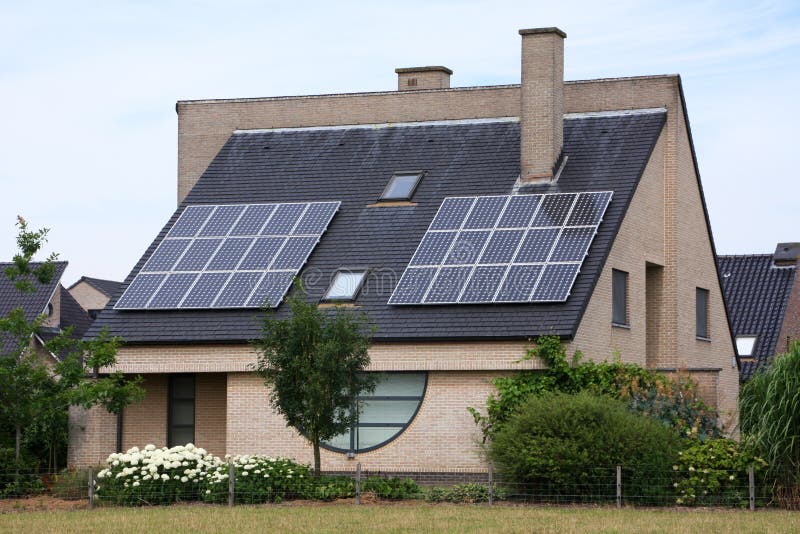Solar cell house