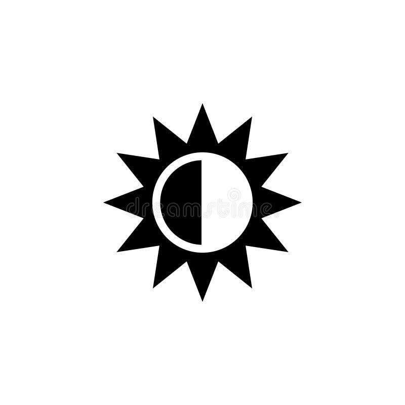 Sun Moon Icon Black White Stock Illustrations 5 6 Sun Moon Icon Black White Stock Illustrations Vectors Clipart Dreamstime