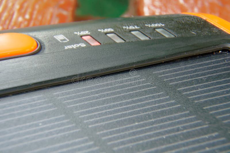 Solar Electrical Power Generator Pure Energy, Business Concept Stock