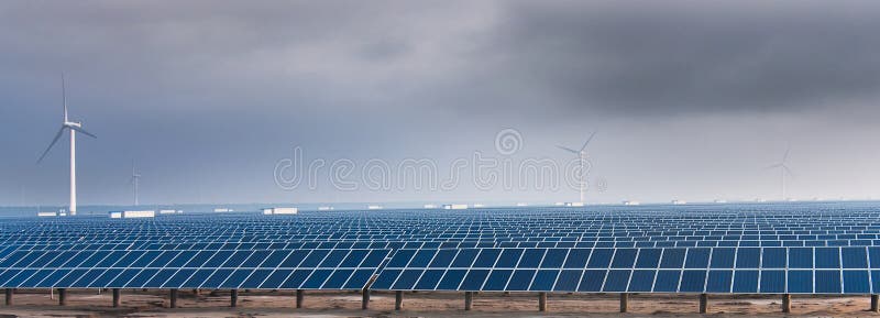 The solar energy royalty free stock image The solar energy royalty free stock image