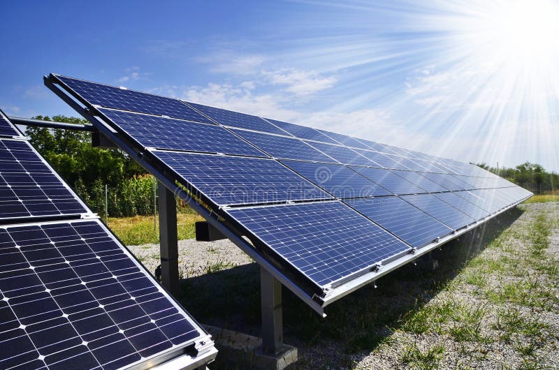 Solar energy royalty free stock photos